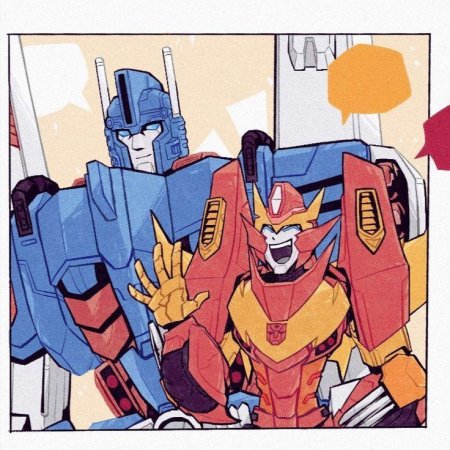 Родимус и ультра магнус