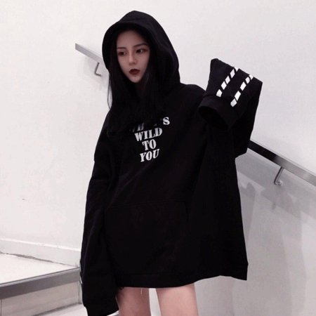 Худи оверсайз корейские