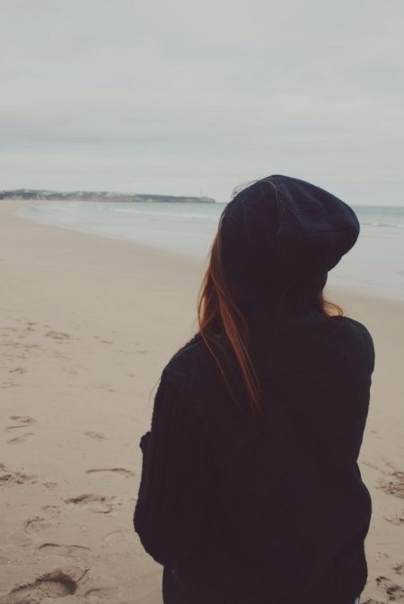 Девушка со спины