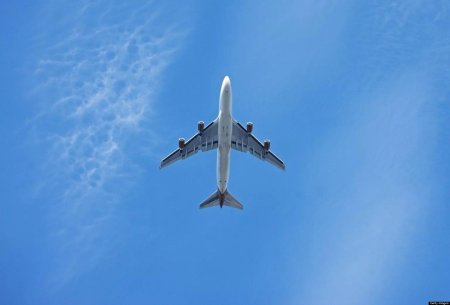 Самолет летит вид снизу