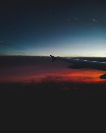 Самолет небо