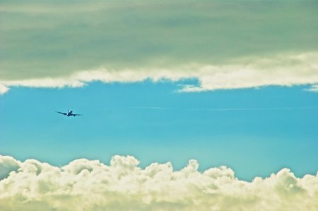 Облака с самолета