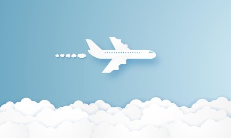 Самолет мультяшный