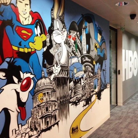 Роспись стен в офисе