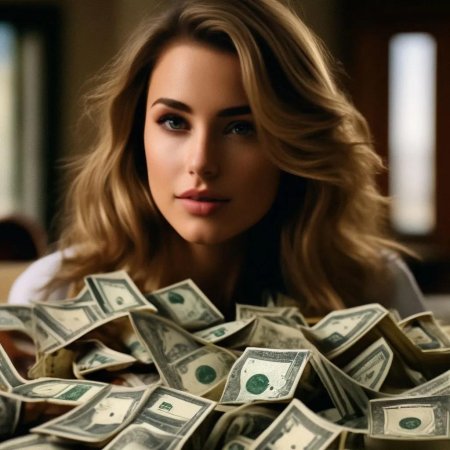 Фотосессия с деньгами