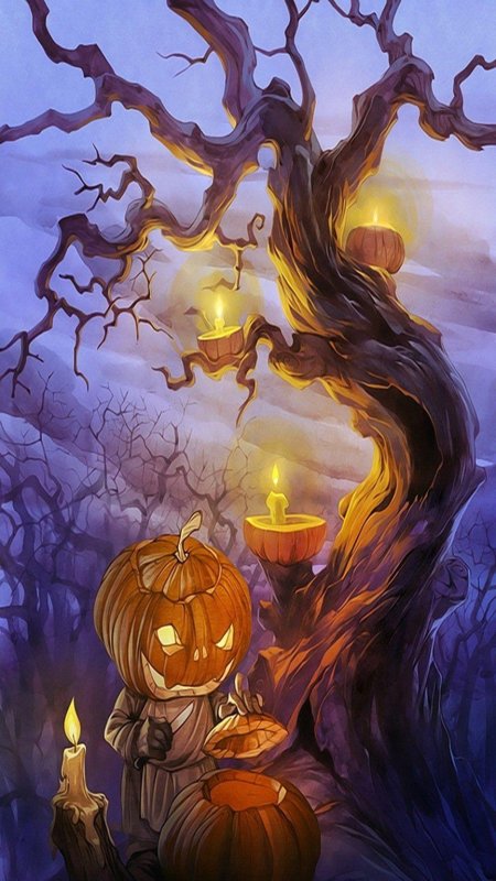 Хэллоуин картина