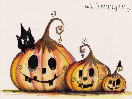 Рисунки на тему хэллоуин