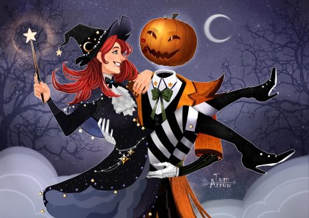 Арт хэллоуин