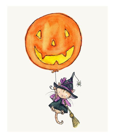Хэллоуин ведьмочка