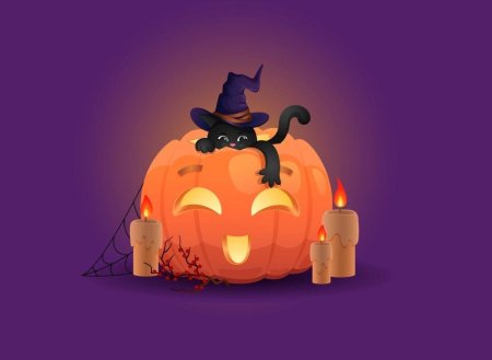 Хэллоуин открытка