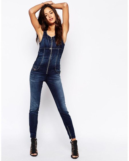 Diesel denim jumpsuit