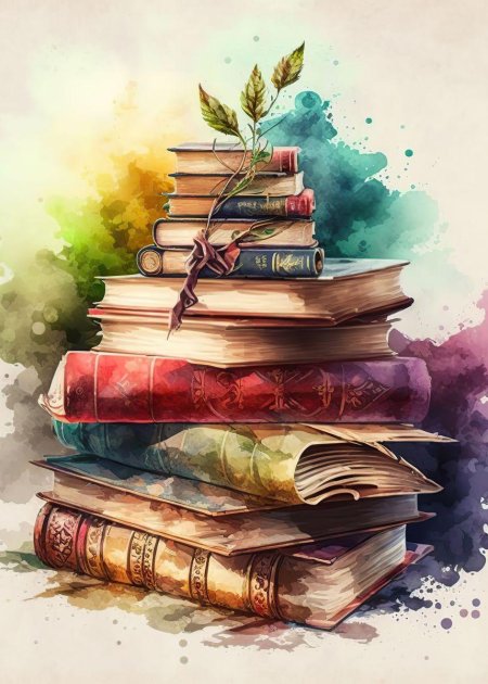 Книга акварель