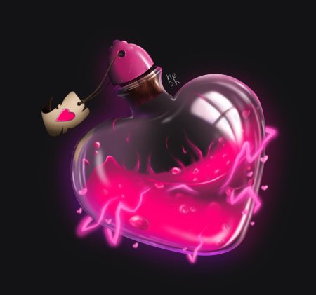 Бутылка с зельем