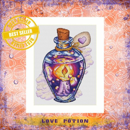 Вышивка крестом зелья