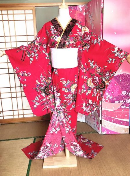 Японское кимоно женское