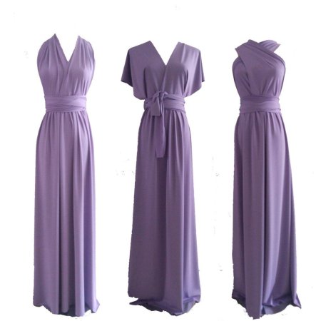 Платье цвета лаванды