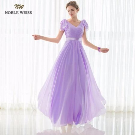 Вечерние платья на свадьбу из шифона