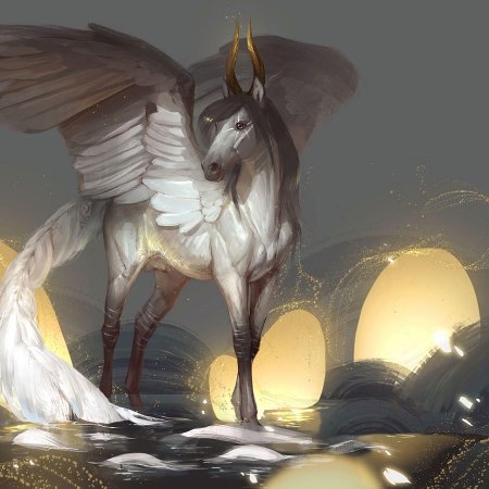 Лошади с крыльями