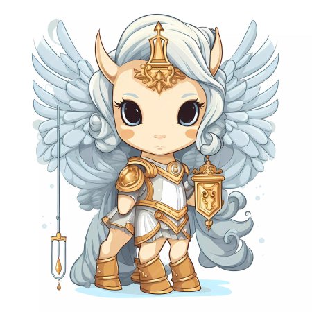 Мультяшный ангел