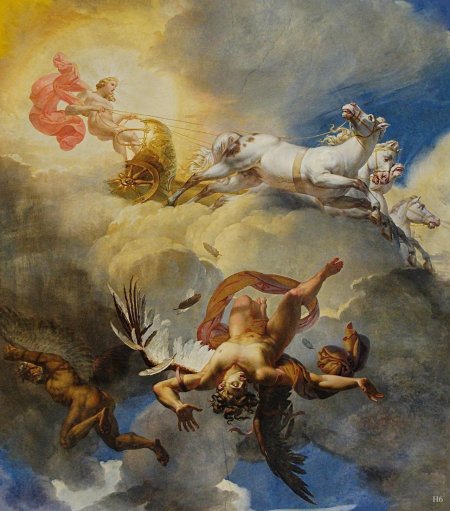 Питер пауль рубенс падение фаэтона 1604