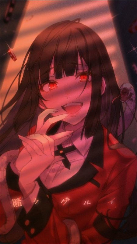 Безумный азарт аниме персонажи юмеко арт