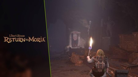 The lord of rings: return to moria игра обложка