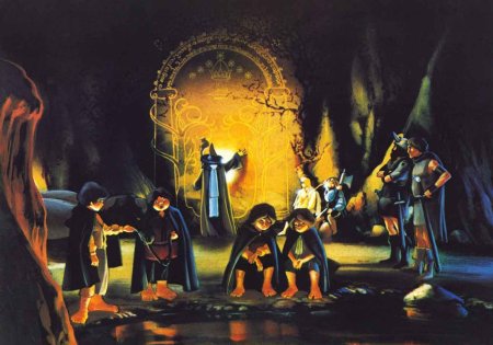 Властелин колец иллюстрации толкиена