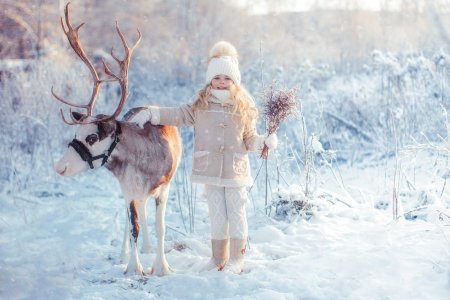 Фотосессия с оленем