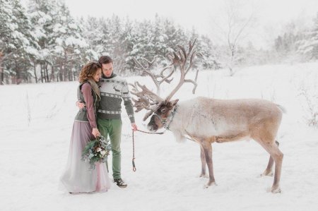 Идеи зимней фотосессии