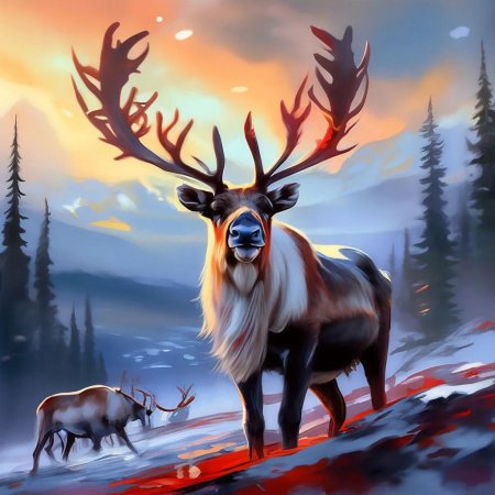 Олени северные