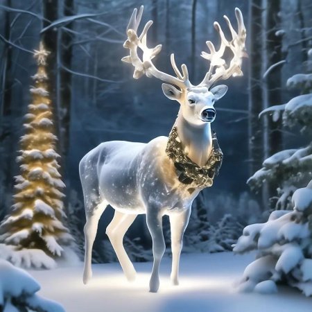 Новогодние олени