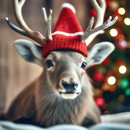 Новогодние олени