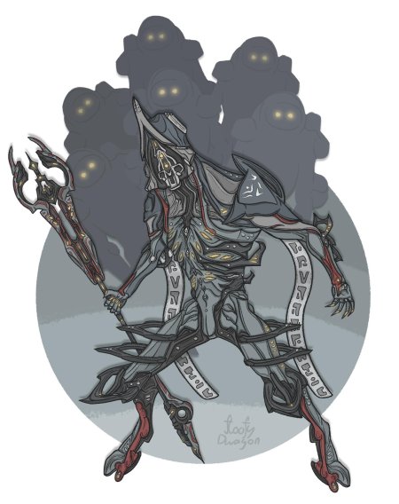 Варфрейм арты некрос