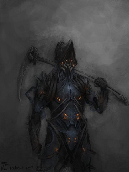 Некрос варфрейм арт