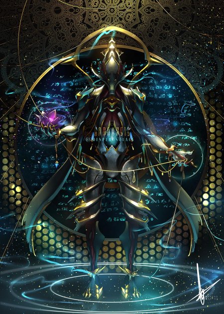 Некрос варфрейм арт