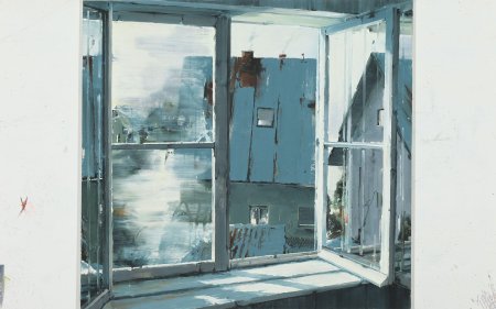 Пейзаж в окне