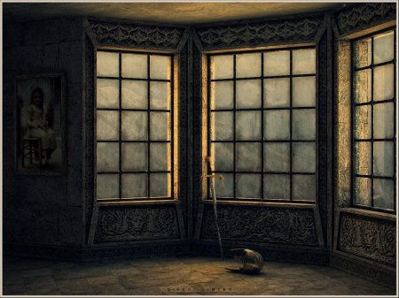 Окна в замке