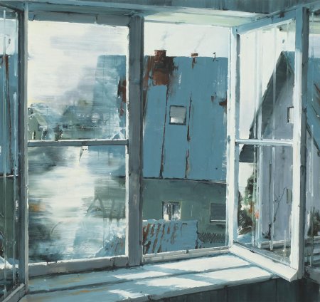 Окно живопись