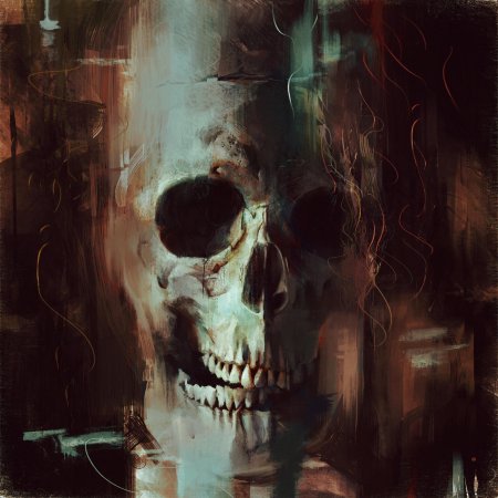 Картина череп