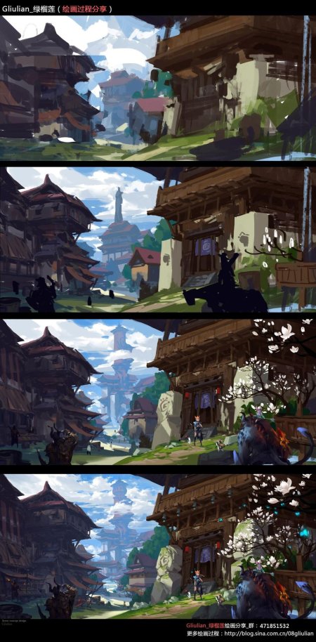 Environment concept art