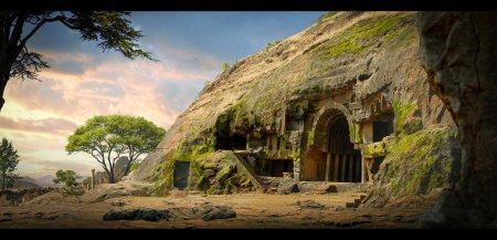 Индия пещерные храмы бхаджа