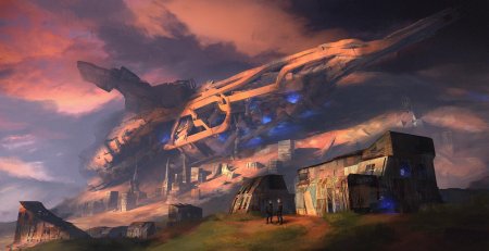 Научная фантастика космический корабль