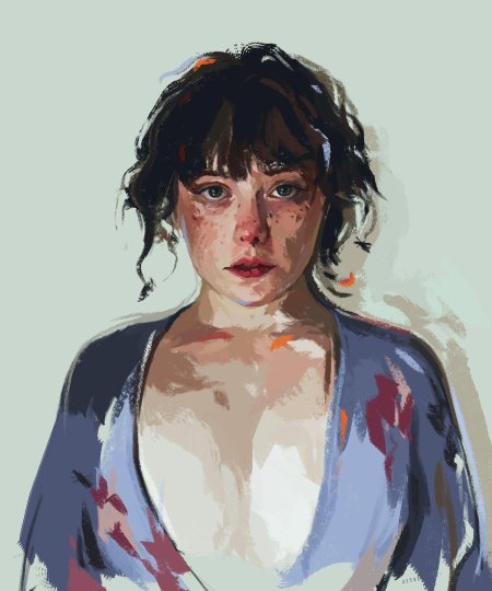 Акварельные портреты