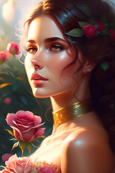 Арт девушек