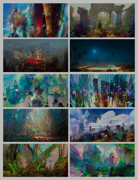 Фэнтези пейзаж