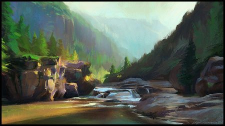 Цифровая живопись примеры