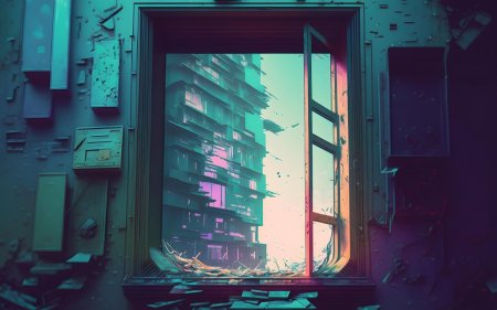 Cyberpunk 2077 art night city