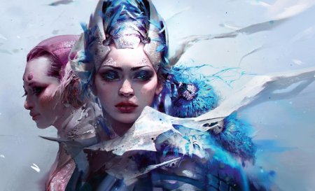 Портрет в стиле диджитал