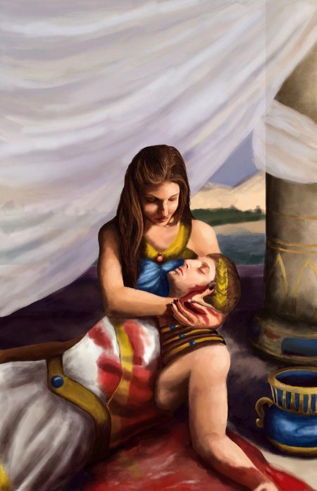 Клеопатра и марк антоний