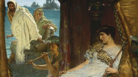 Лоуренс альма-тадема клеопатра